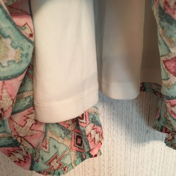 SOLD// Forever 21 Tribal Printed Halter Blouse - Picture 3 of 7